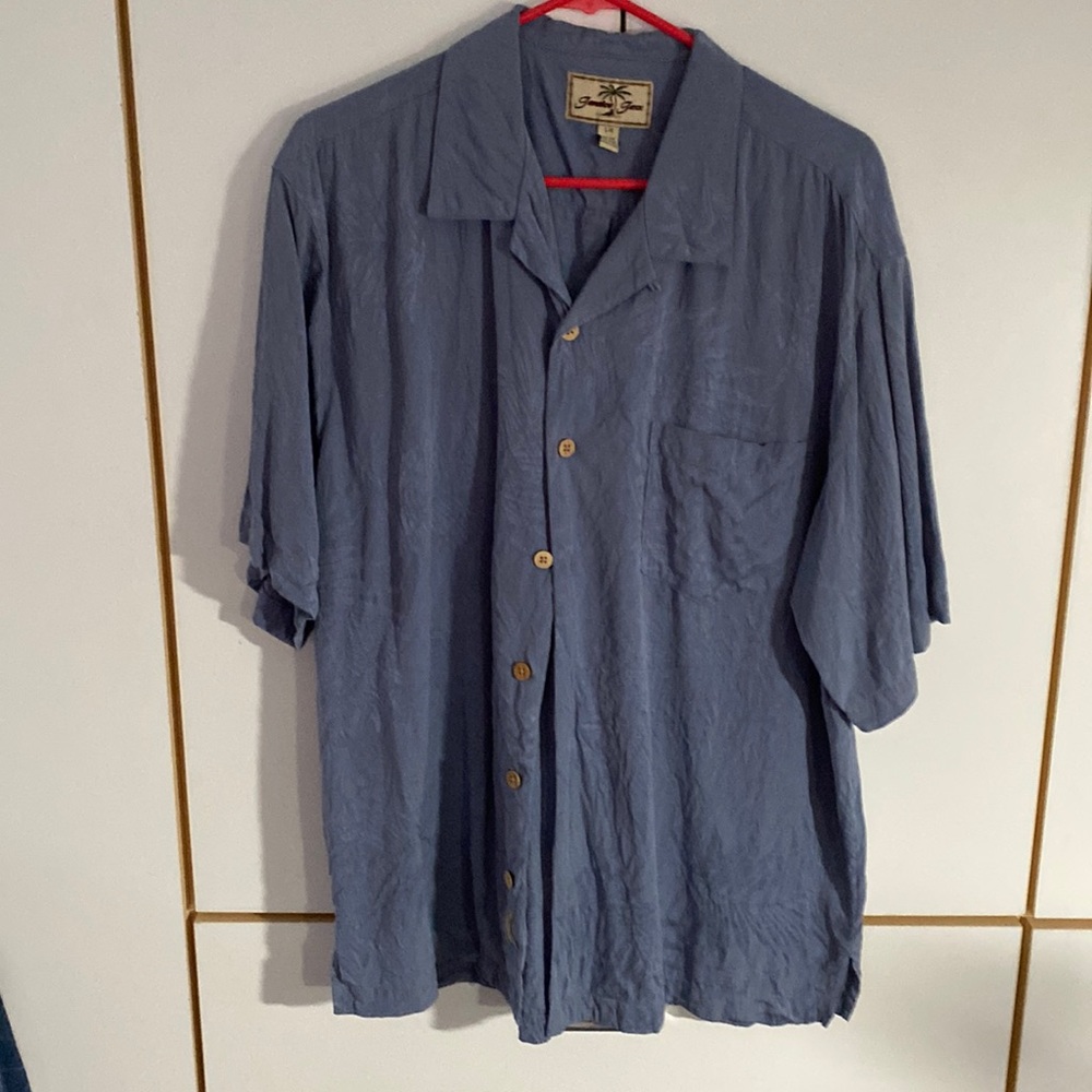 Mens silk Hawaiian shirt